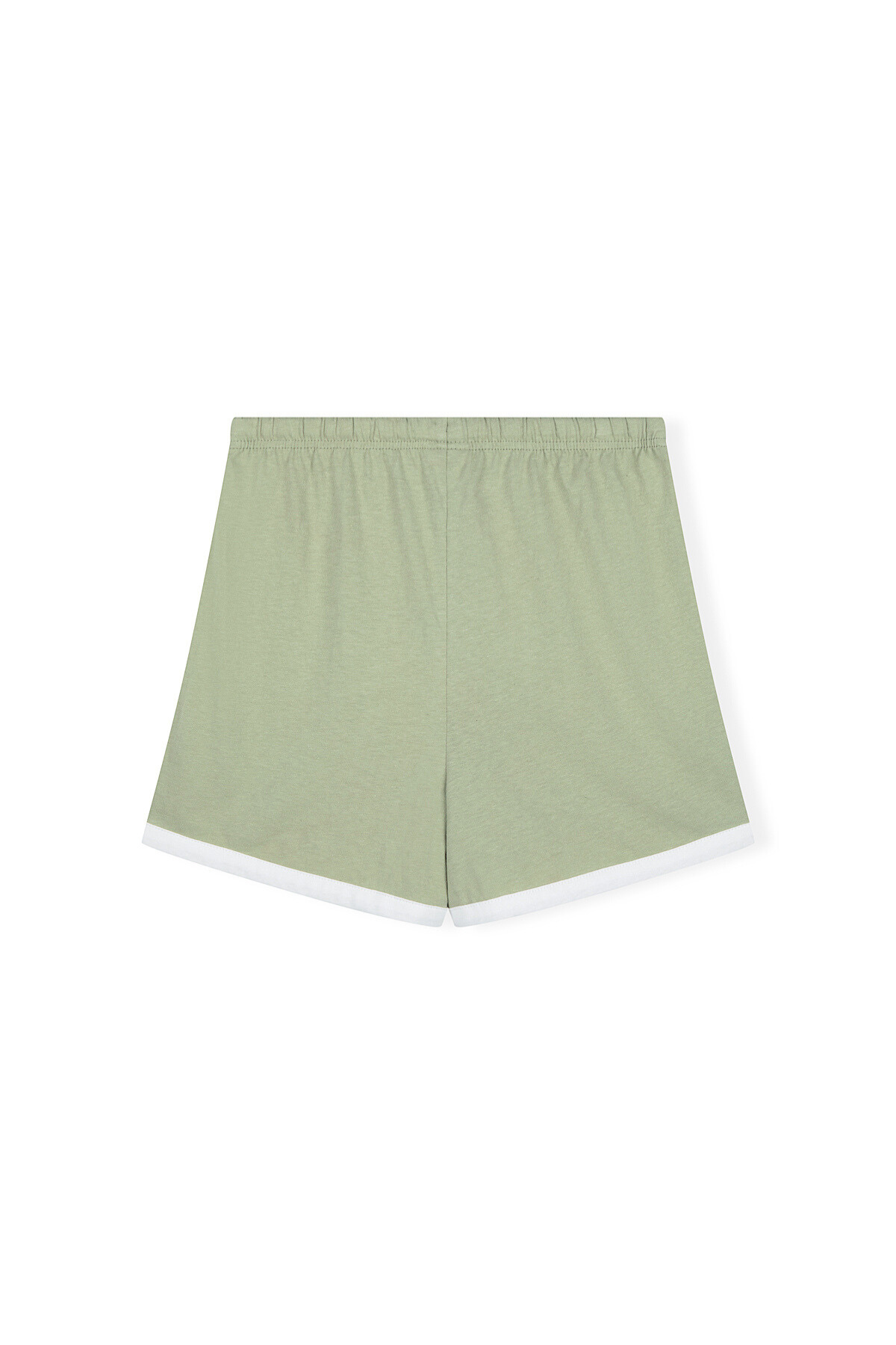 Organic Cotton Blend Sport Short - Eucalyptus