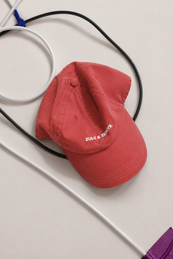 Zulu & Zephyr Canvas Cap - Red