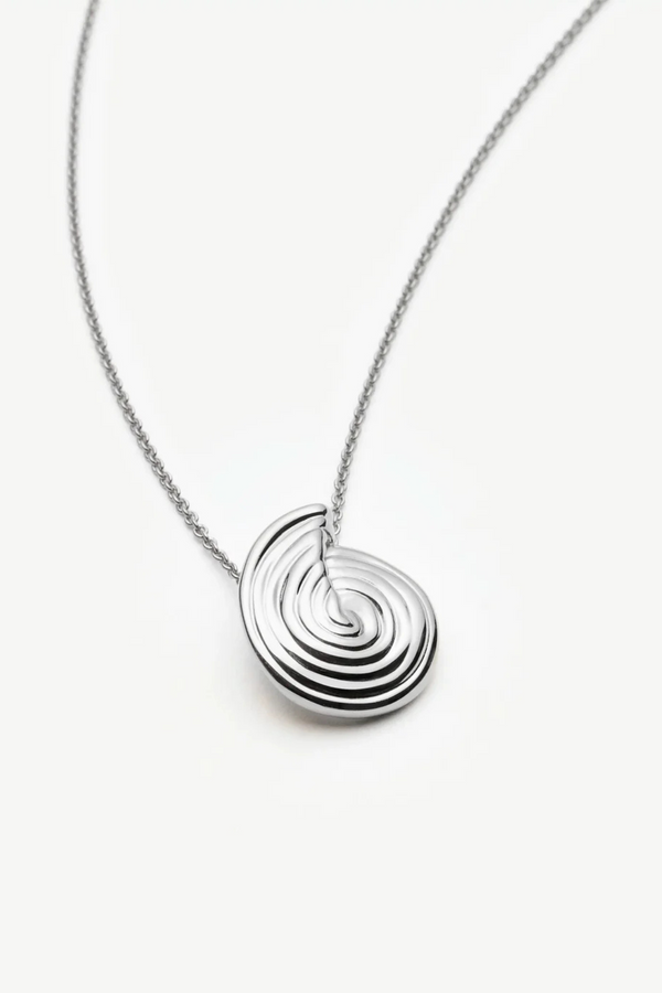 Spiral Mini Pendant Necklace