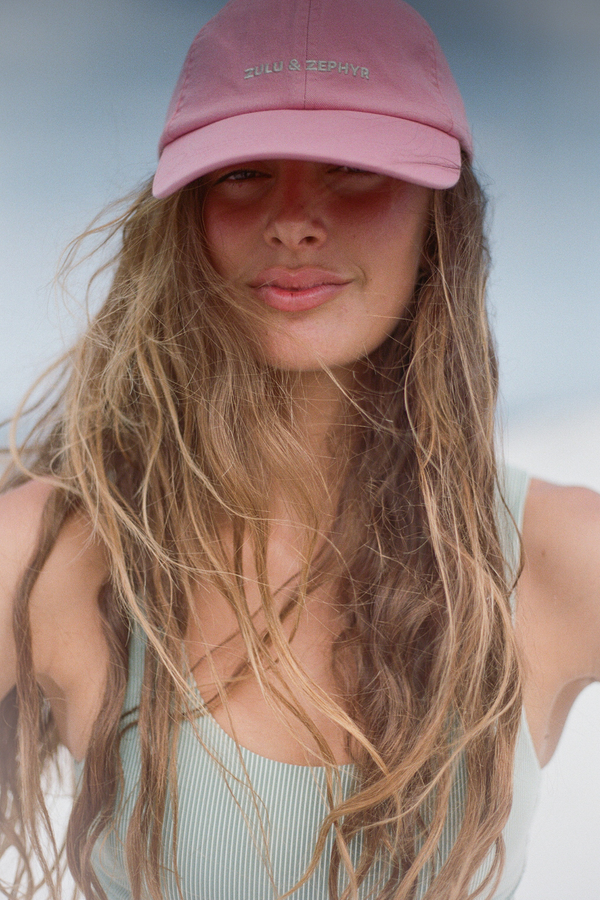 Zulu & Zephyr Canvas Cap - Pink