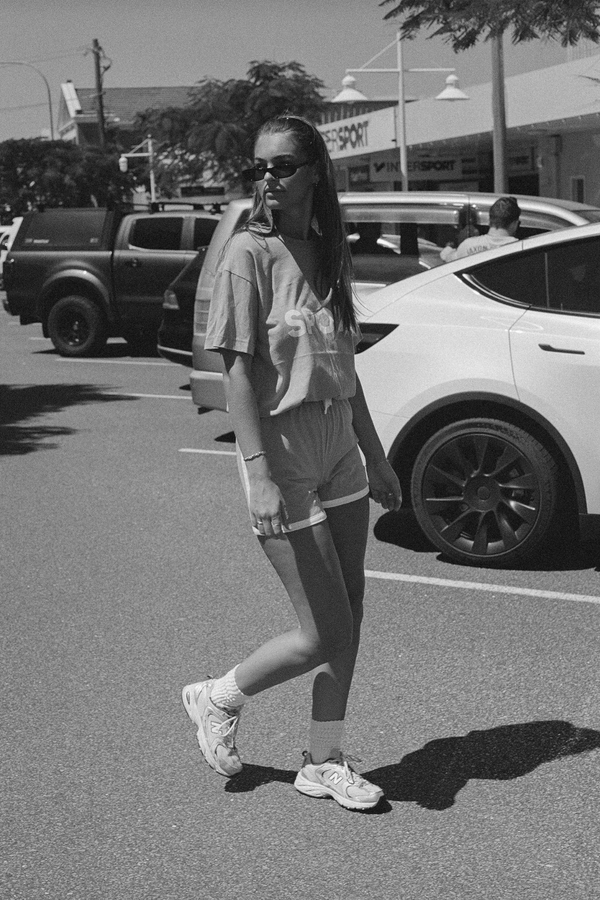 Organic Cotton Blend Sport Short - Banksia