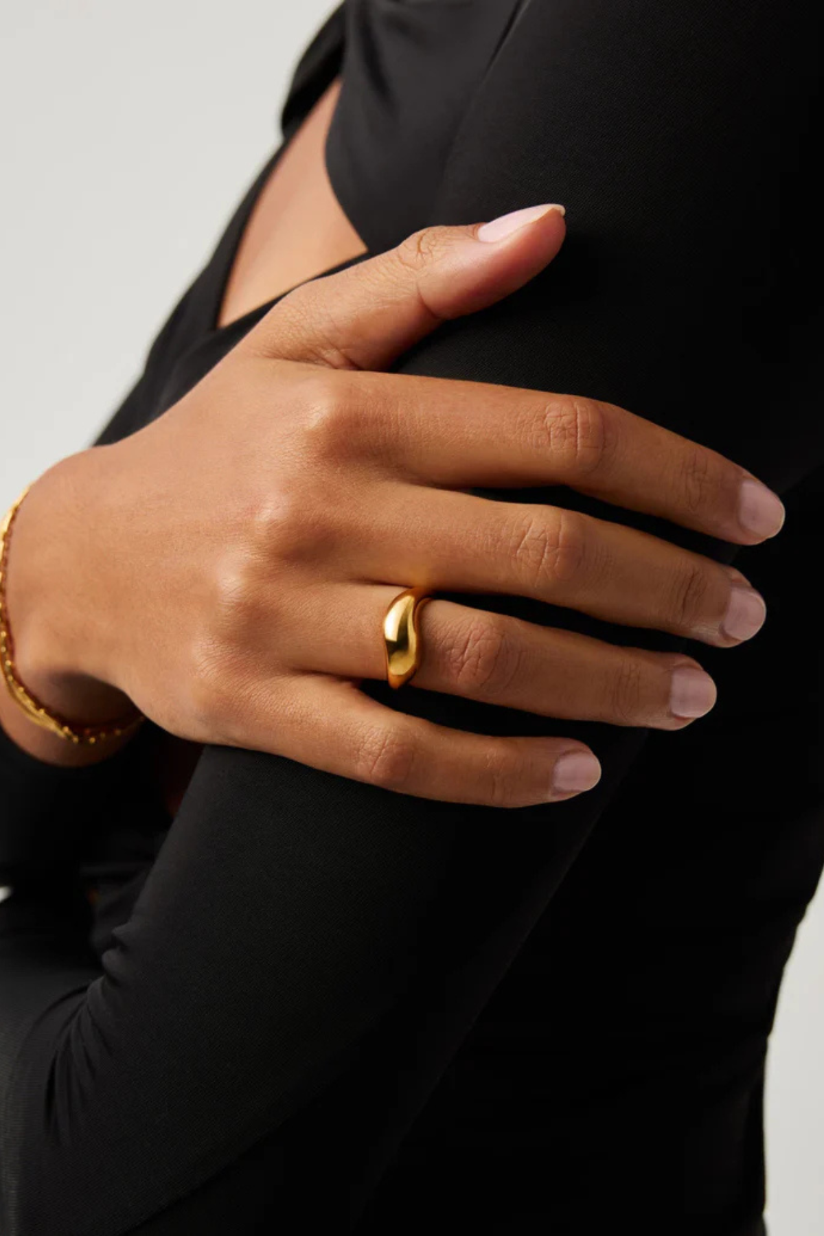 Savi Signature Stacking Ring - Gold