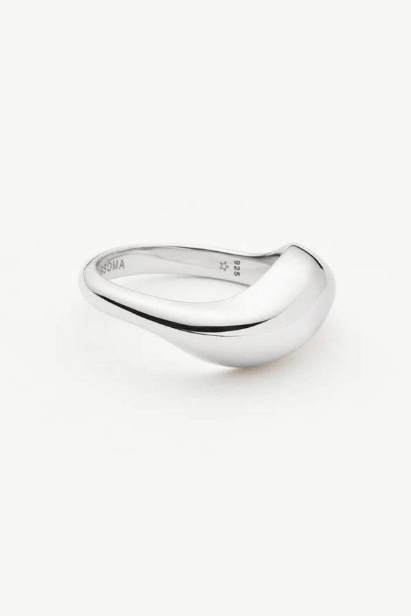 Savi Signature Stacking Ring - Silver