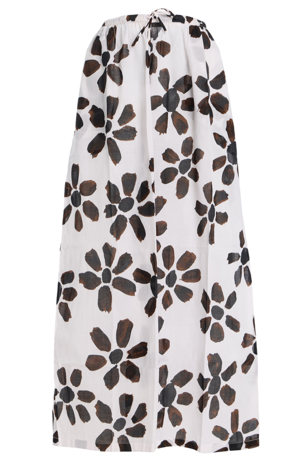 Cotton Pant - Chocolate Flower