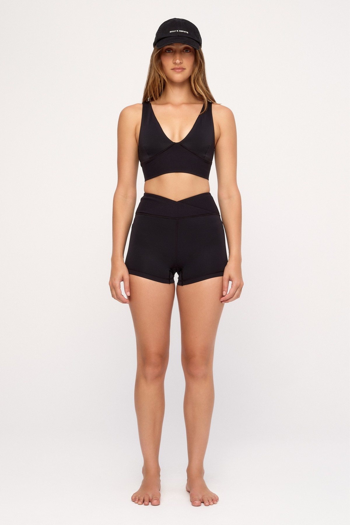 4 Inch Bike Short - Black Tonal