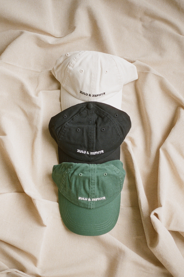 Zulu & Zephyr Canvas Cap - Tallow Green
