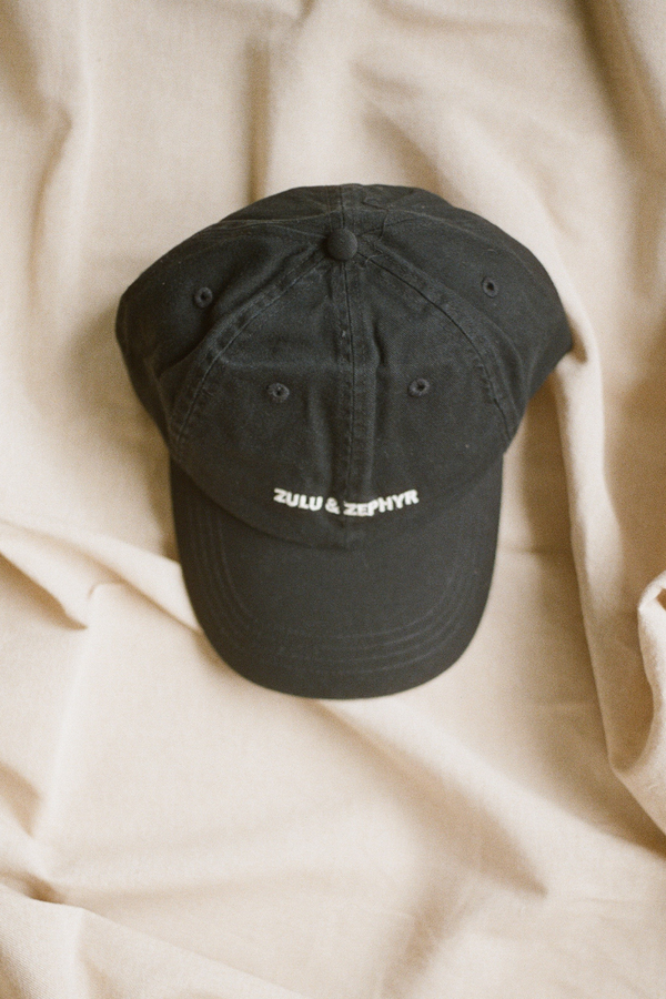 Zulu & Zephyr Canvas Cap - Black