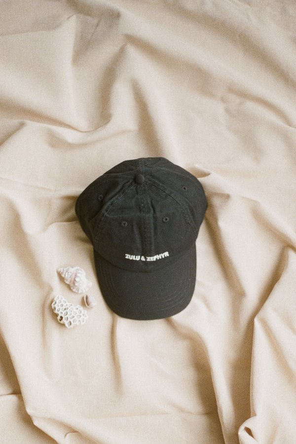 Zulu & Zephyr Canvas Cap - Black