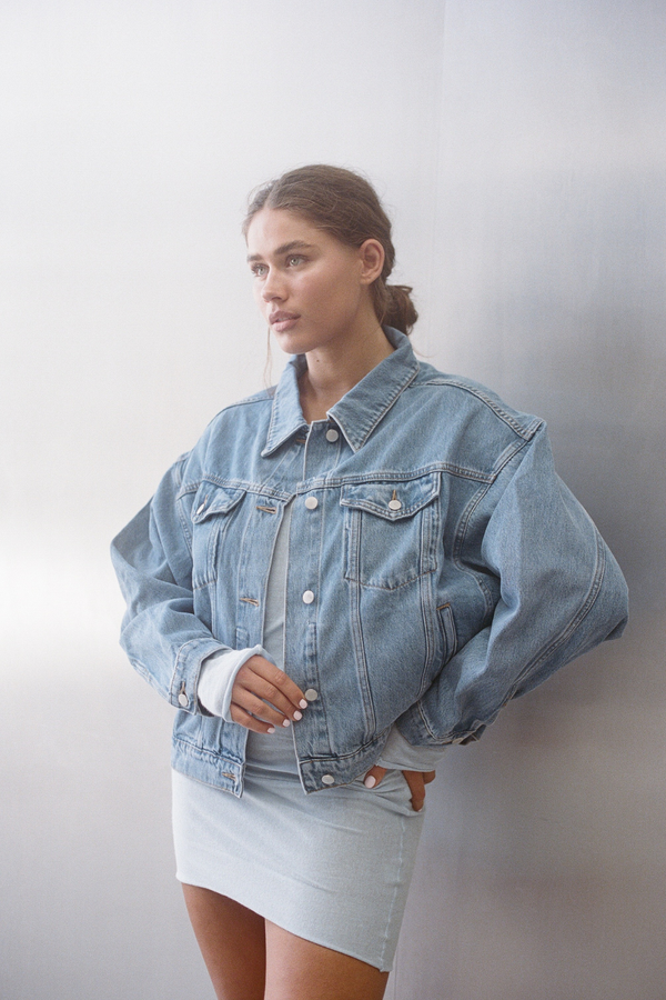 Recycled Denim Jacket - Indigo