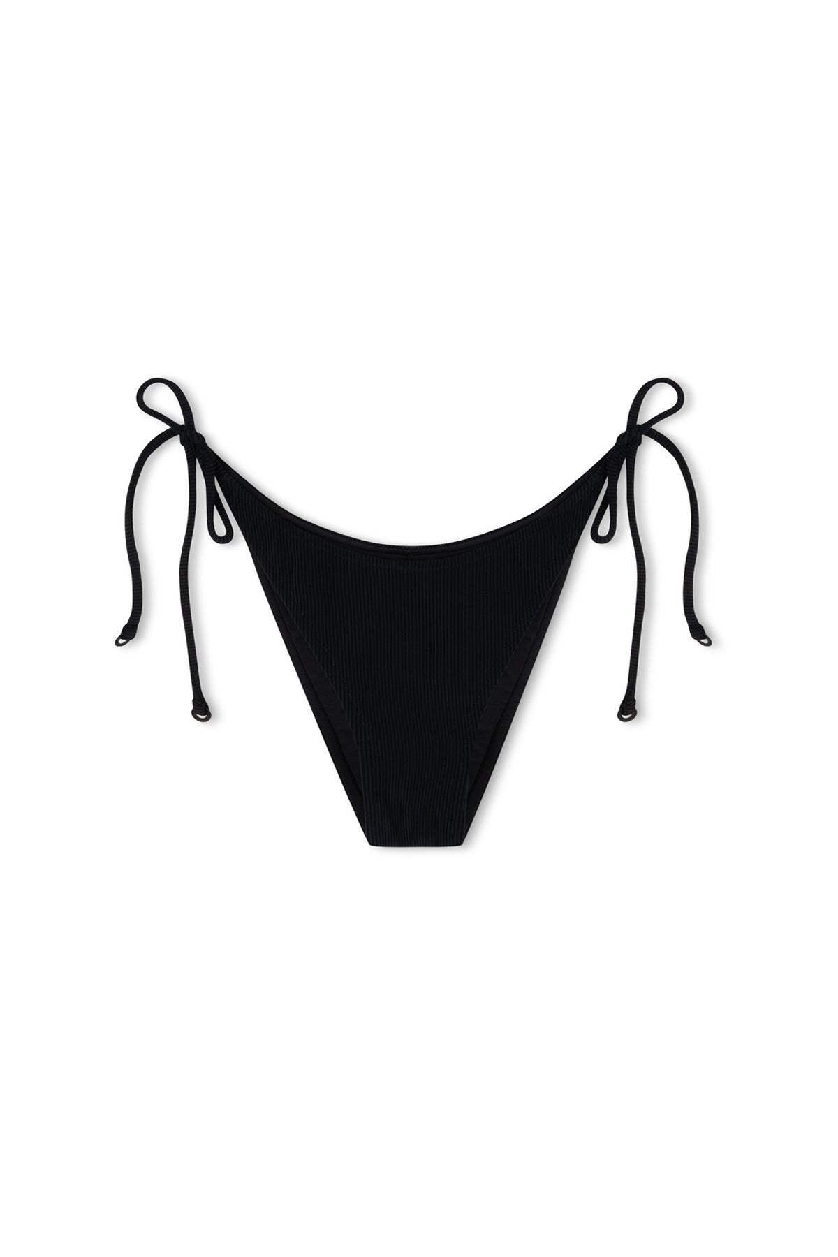 Signature Stripe Tie Brief - Black