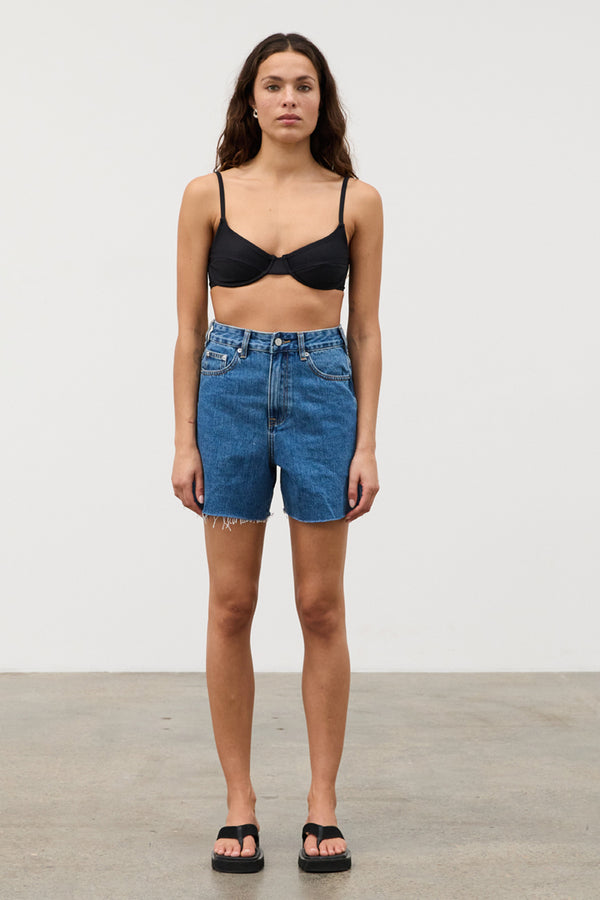 Signature Denim Classic Short - Indigo