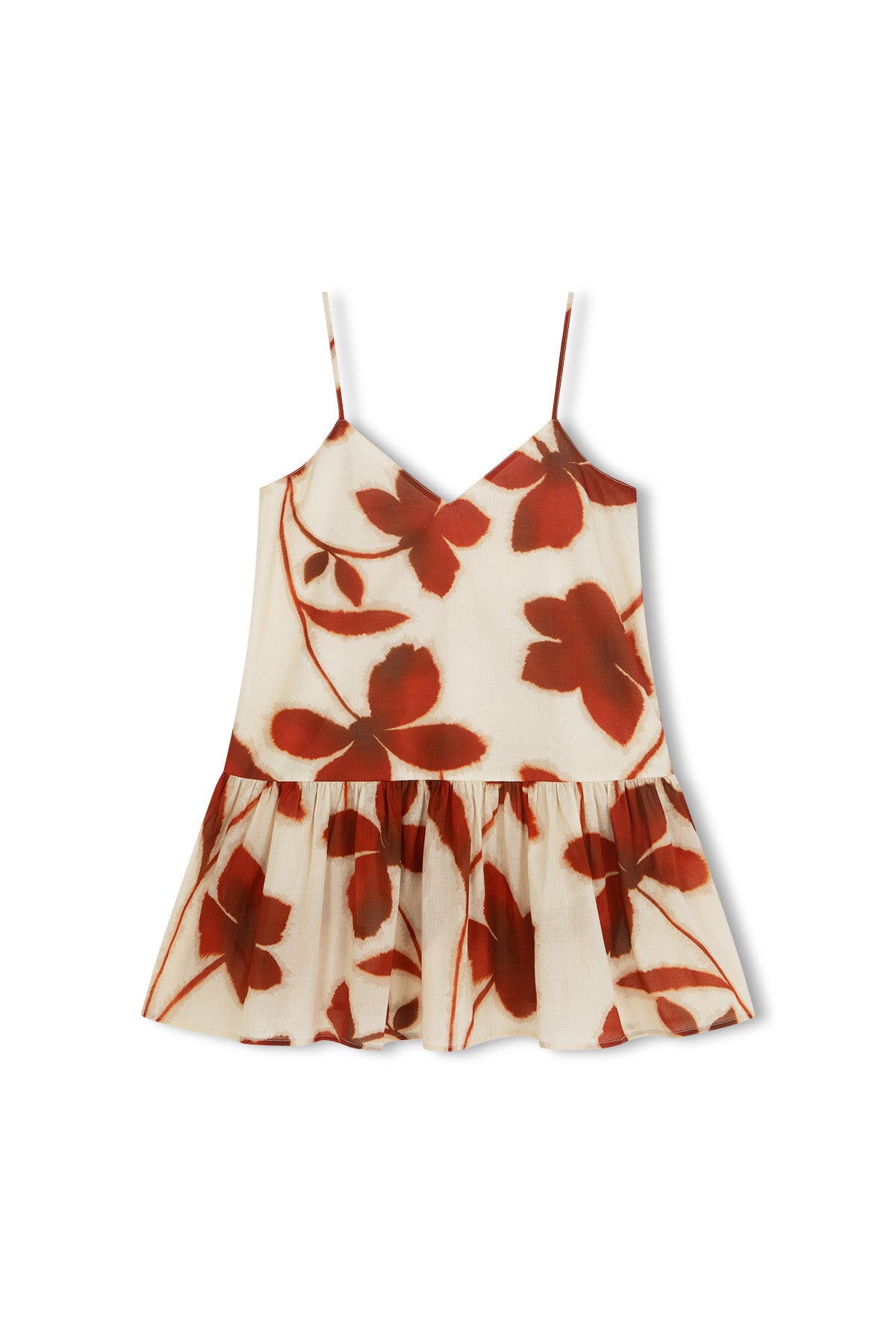 Cotton Mini Dress - Ruby Floral