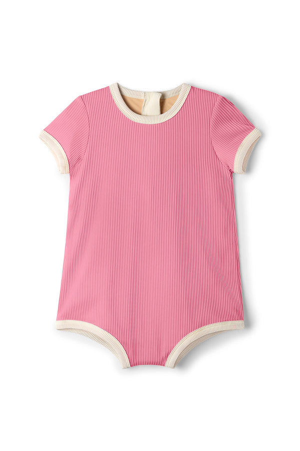 Mini Infant Onesie - Flamingo Pink