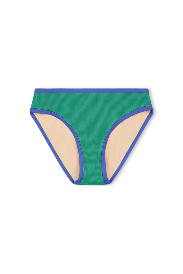 Mini Scoop Bikini Bottom - Emerald