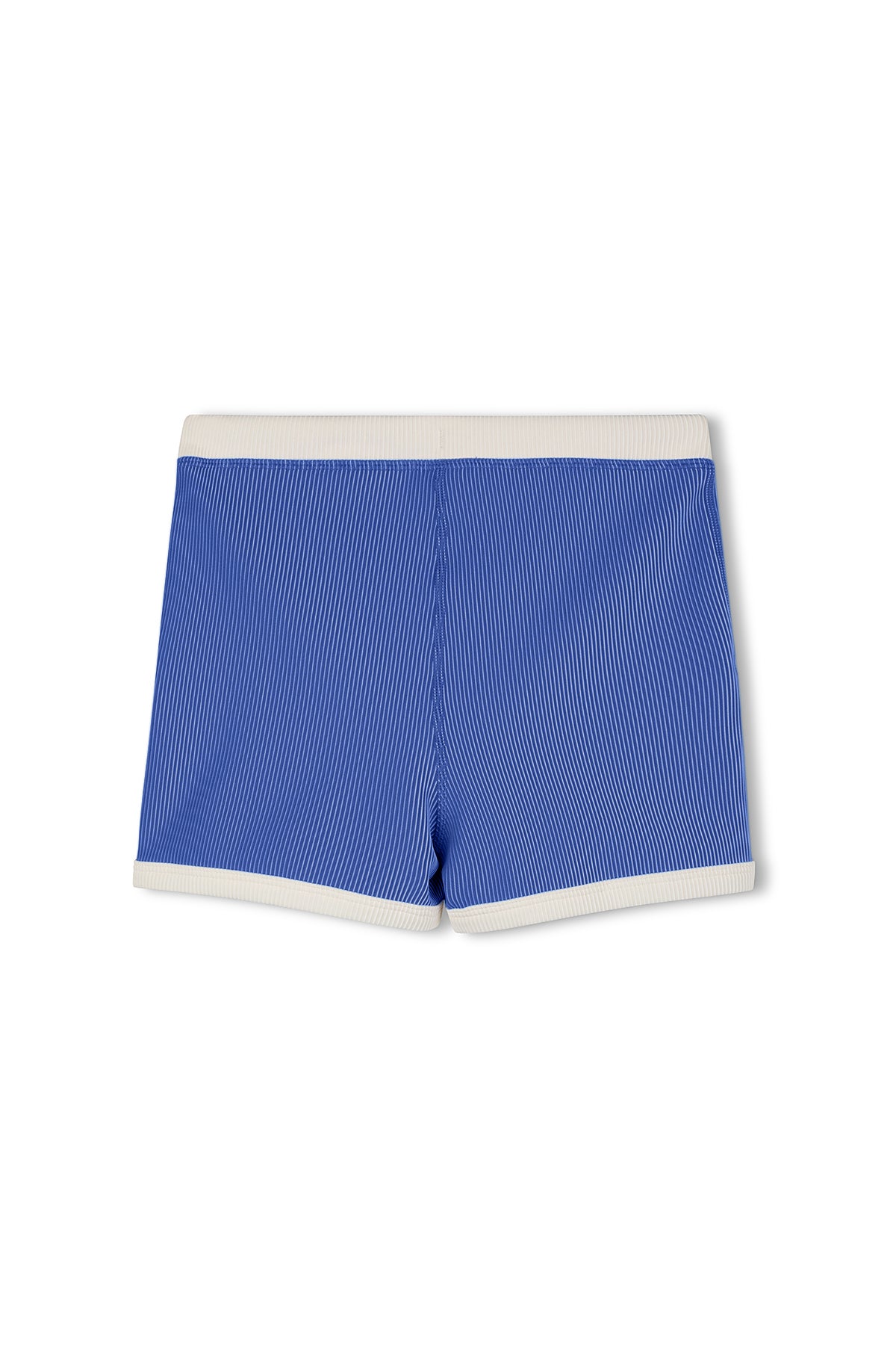 Mini Stripe Surf Short - Sea Blue