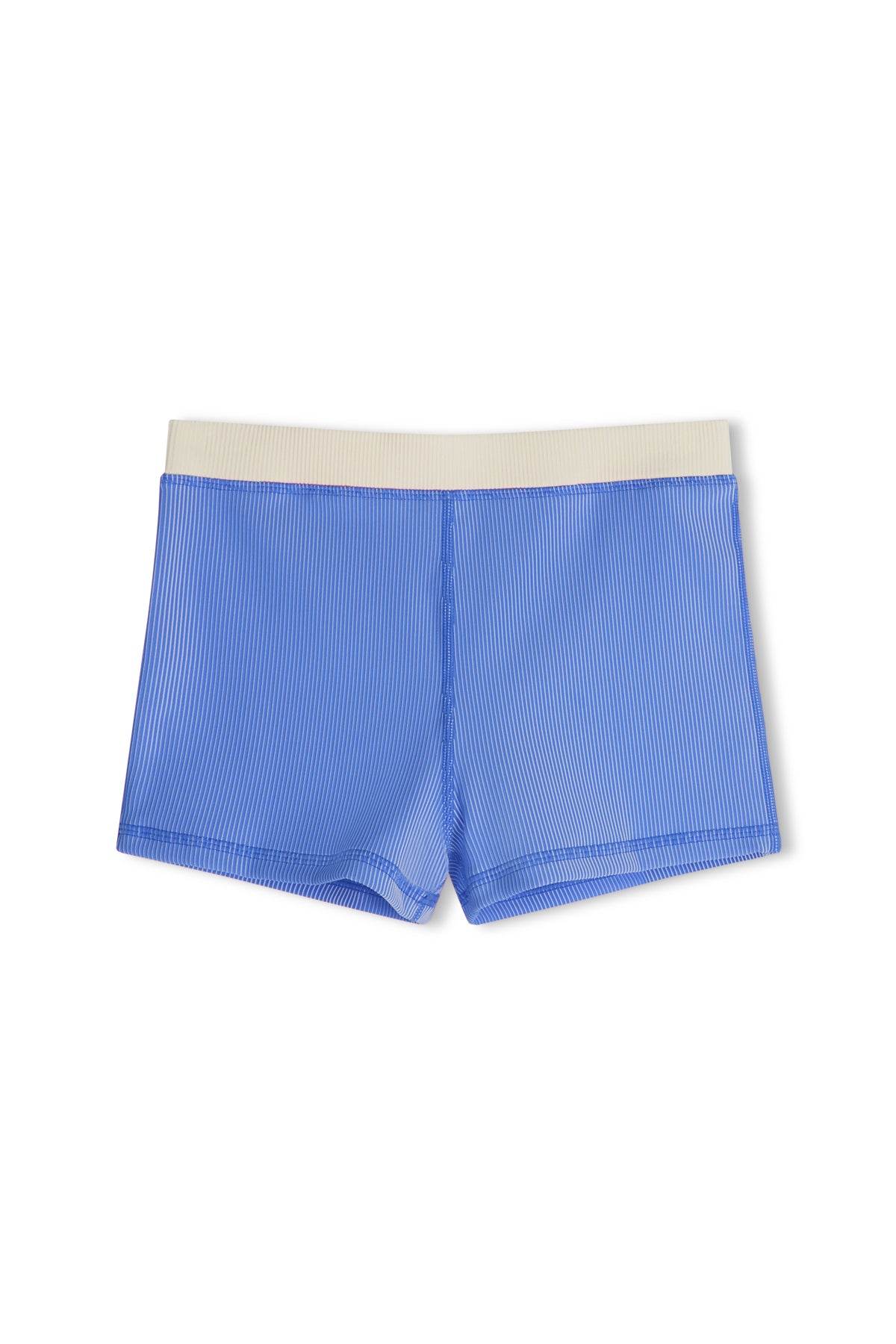 Stripe Rib Short - Sky