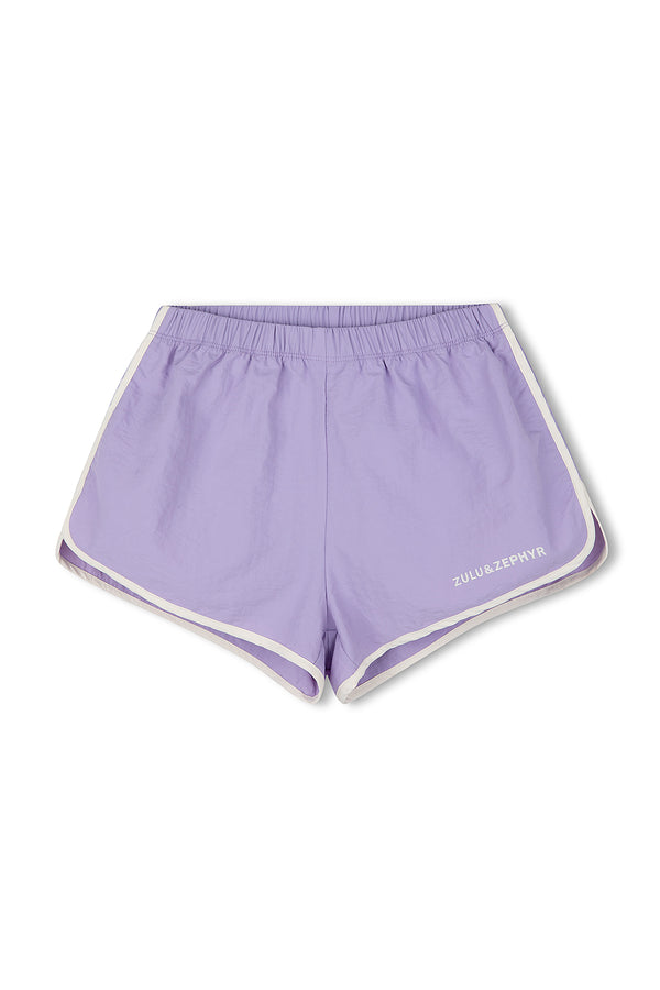 Mini Eco Nylon Retro Short - Grape