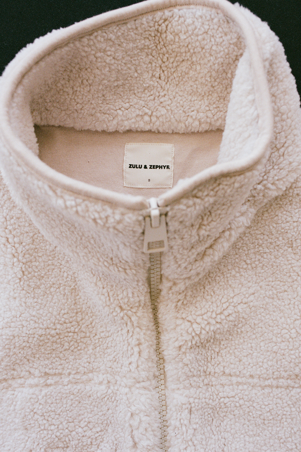Sherpa Vest - Natural