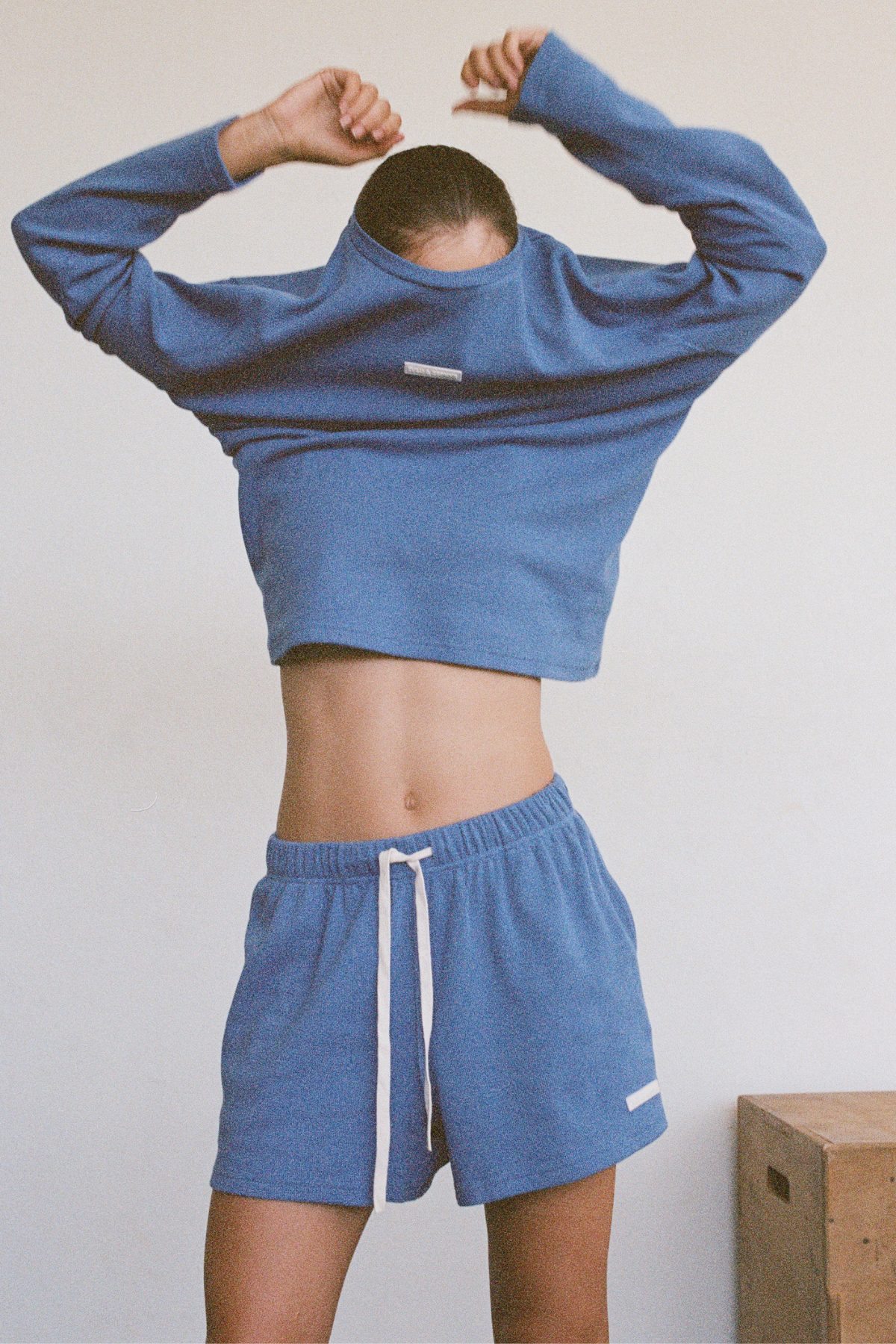 Waffle Sport Short - Blue