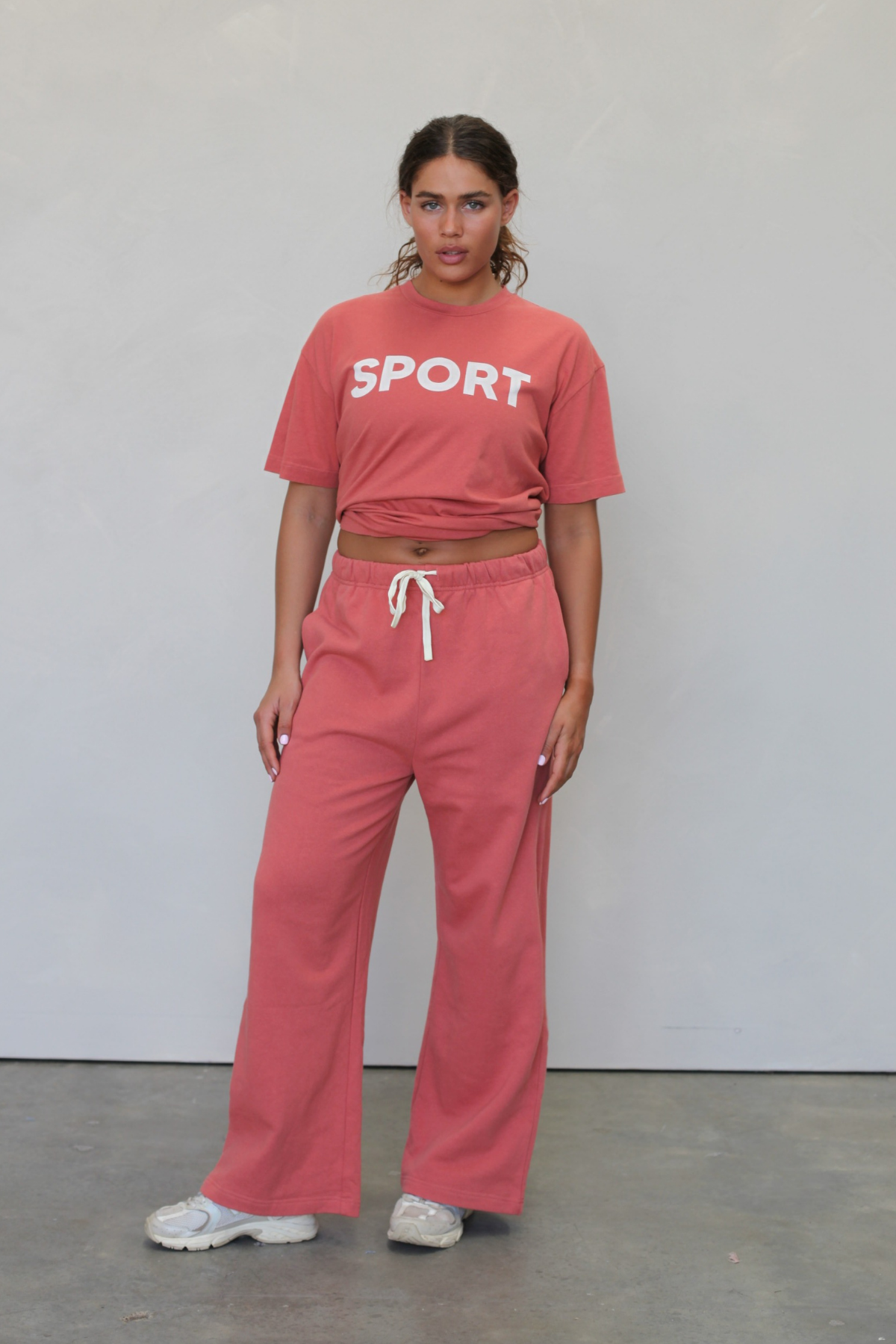 Fleece Sport Sweat Pant - Banksia