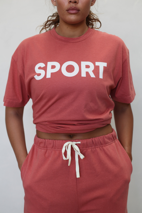 Fleece Sport Sweat Pant - Banksia