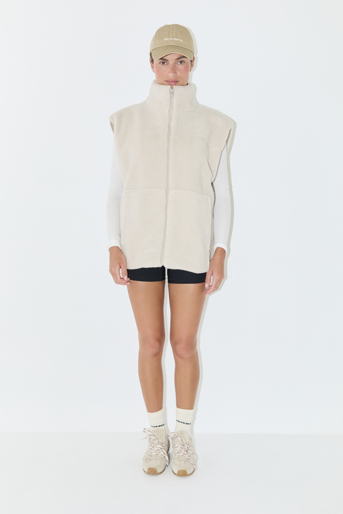 Sherpa Vest - Natural