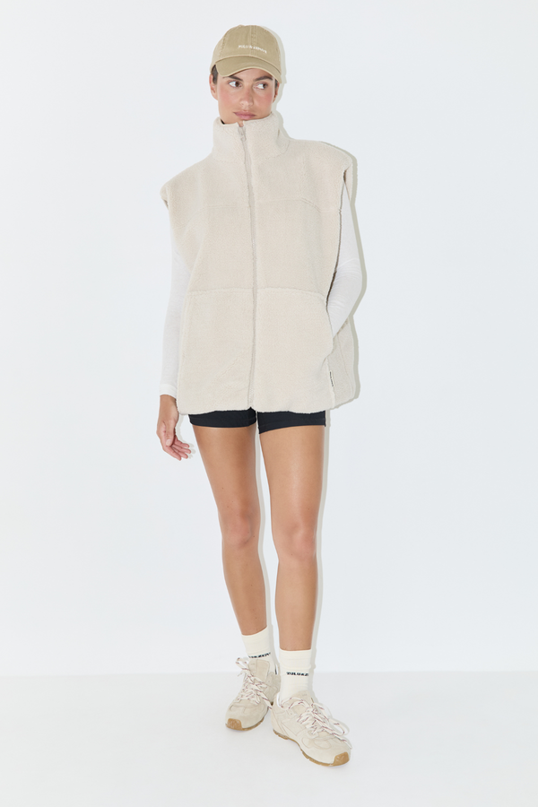 Sherpa Vest - Natural