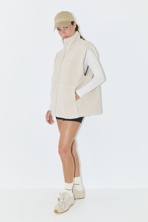 Sherpa Vest - Natural