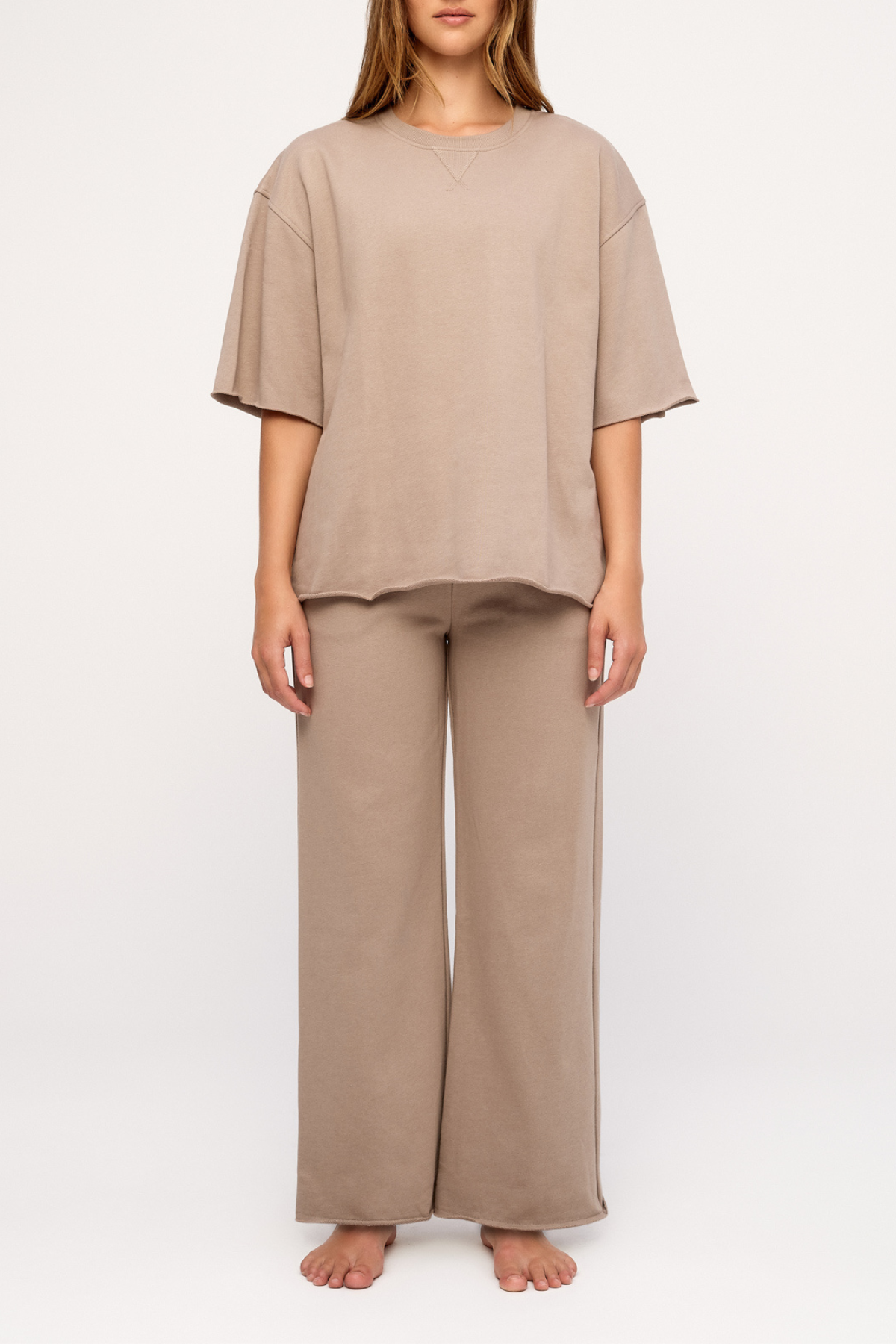 Terry Sport Sweat Pant - Stone