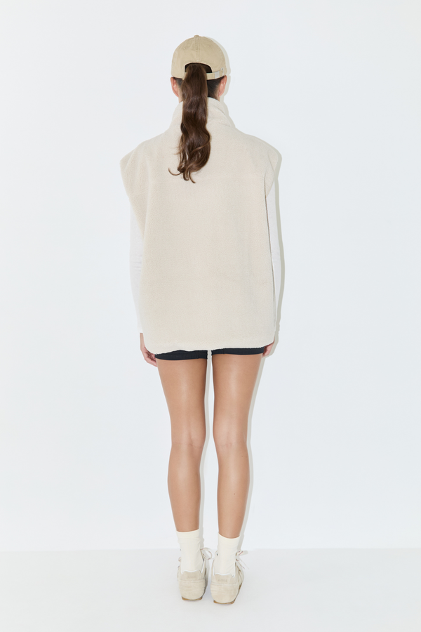 Sherpa Vest - Natural