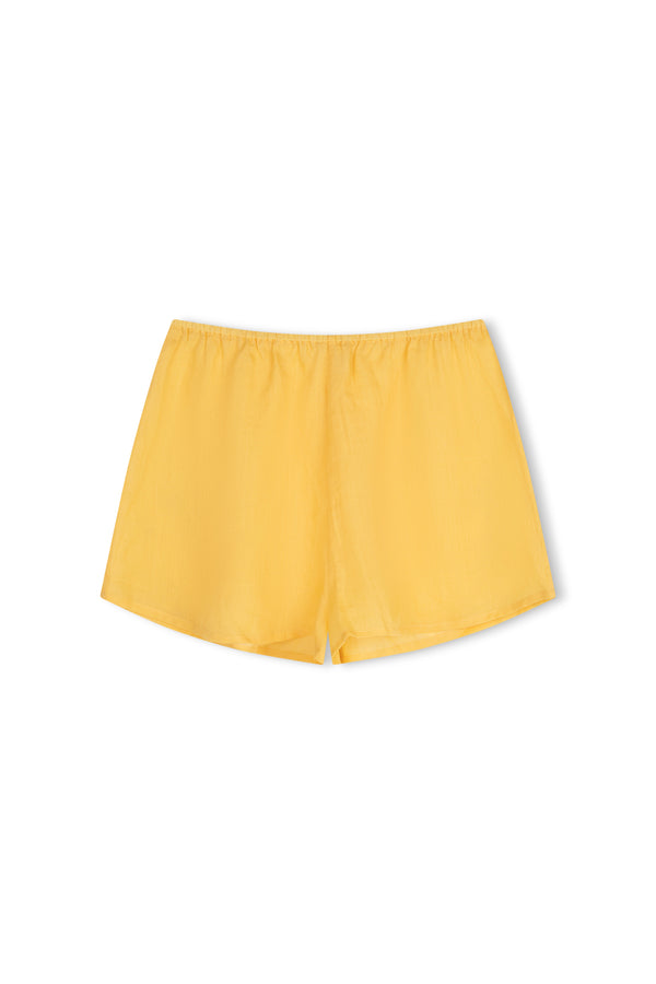 Signature Ramie Short - Marigold