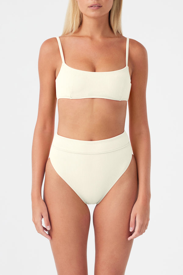 Signature High Waisted Brief - Coconut