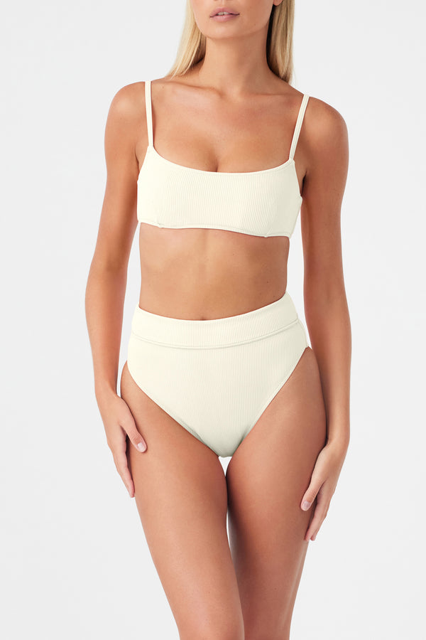 Signature High Waisted Brief - Coconut