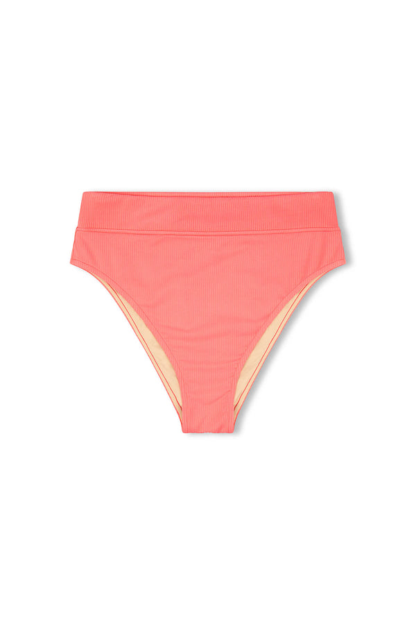 Signature High Waisted Brief - Coral