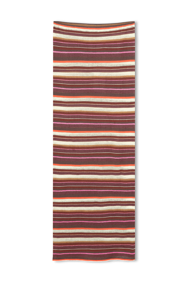PRE-ORDER Golden Retro Stripe Knit Skirt