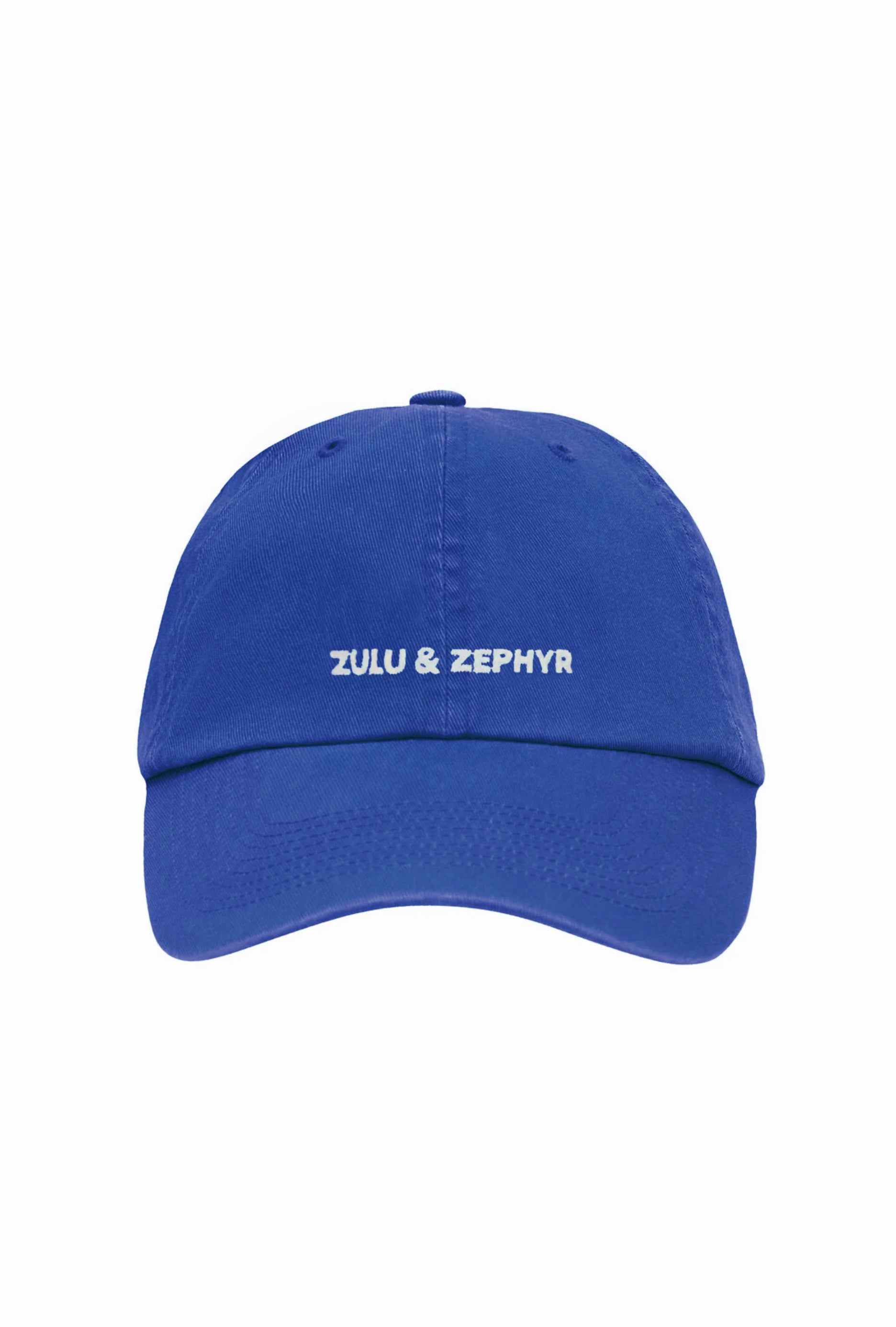 Zulu & Zephyr Canvas Cap - Pacific Blue
