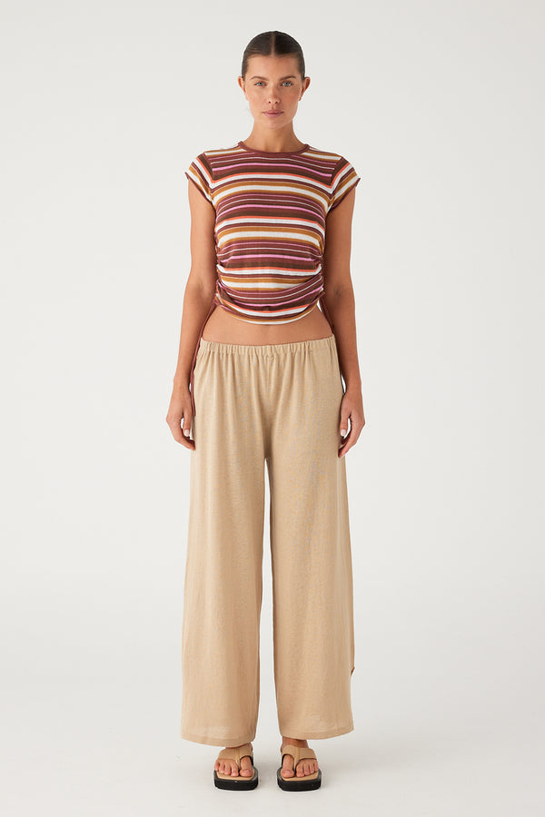 Natural Relaxed Knit Pant