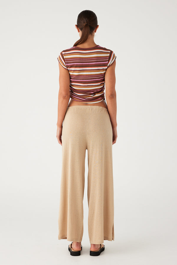 Natural Relaxed Knit Pant