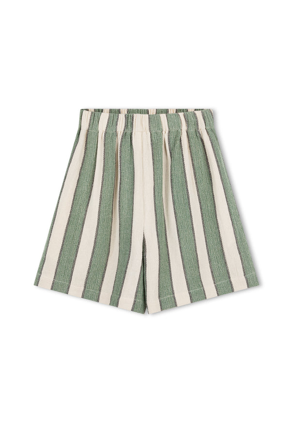 Eucalyptus Stripe Organic Cotton Short