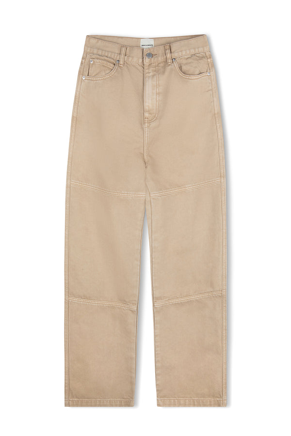 Sand Relaxed Utility Jean