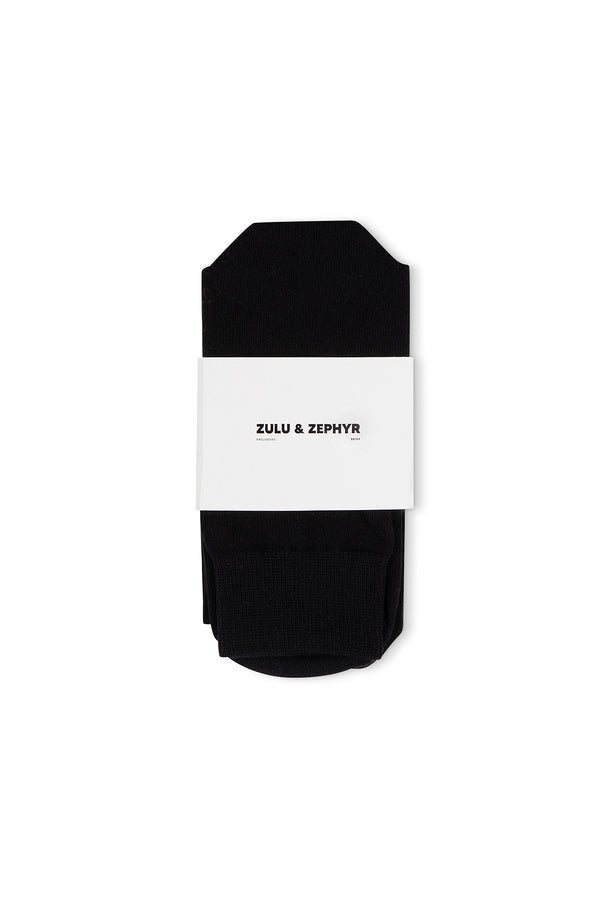 Zulu & Zephyr Logo Socks - Black