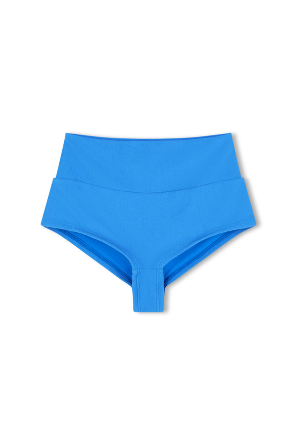 Ocean Blue Textured Boy Short