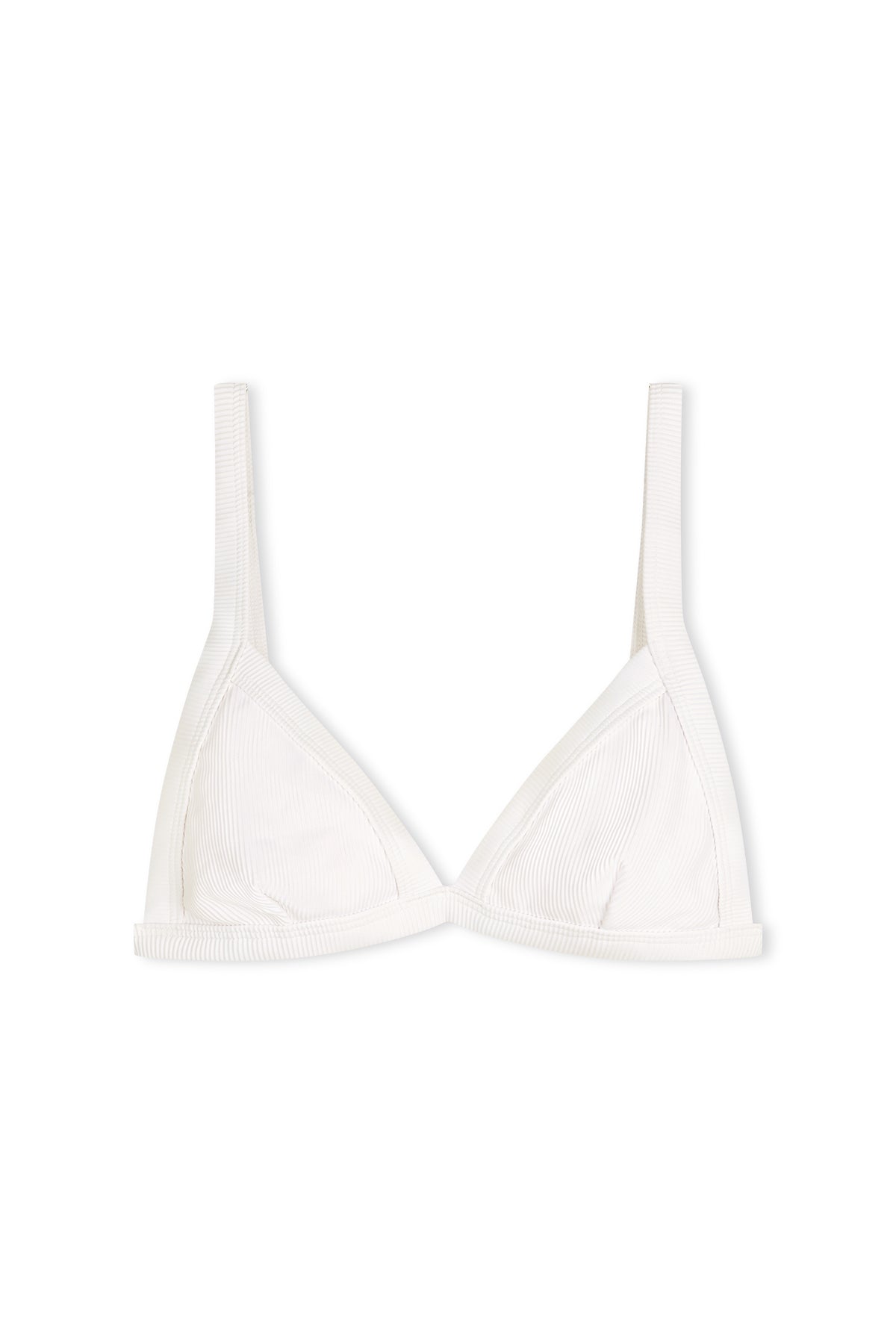 Signature Stripe Harness Top - White