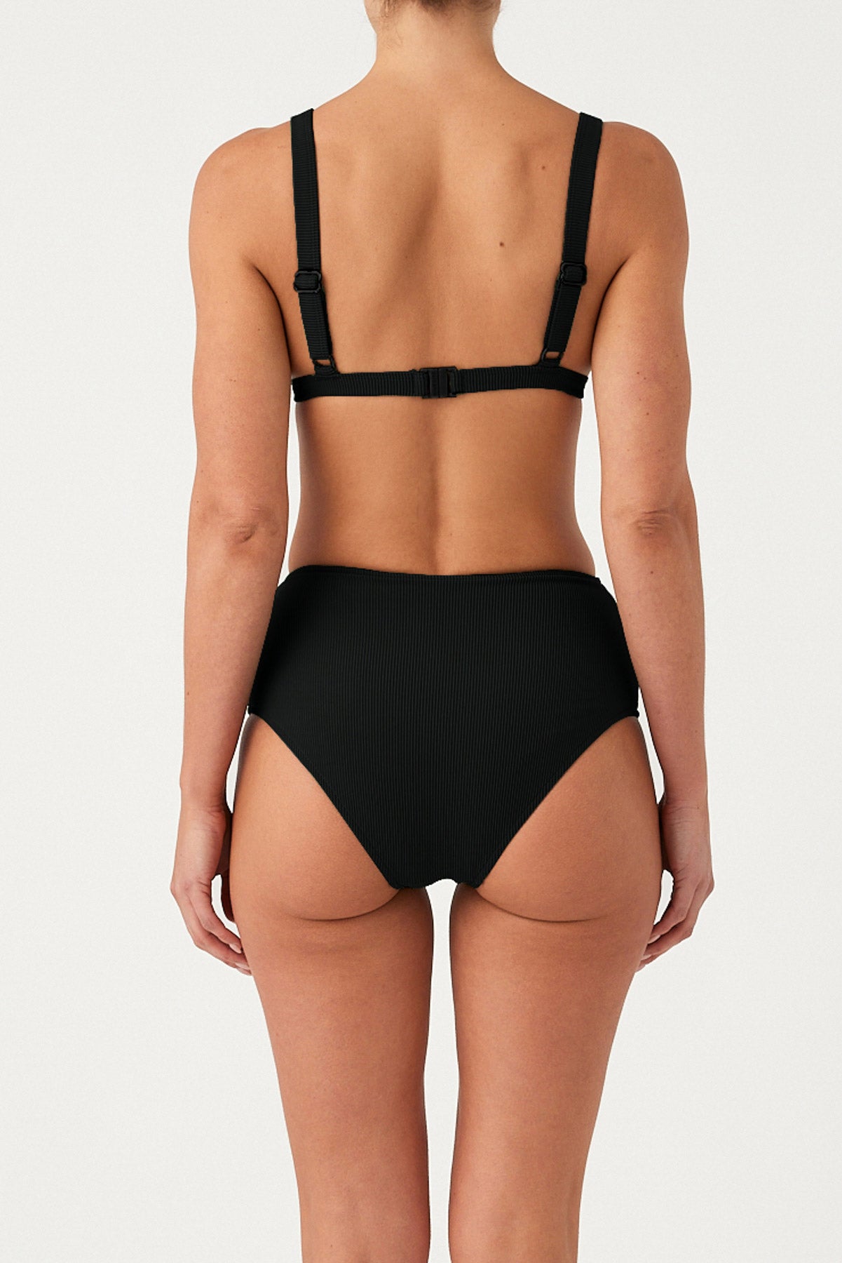 Signature Stripe Harness Top - Black