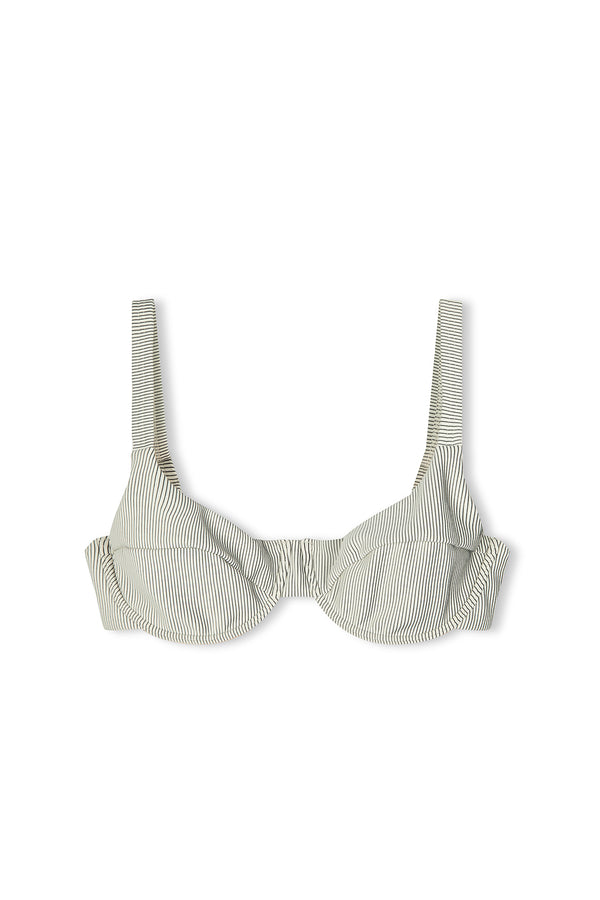 Signature Stripe Adjustable Bra Cup - Coconut