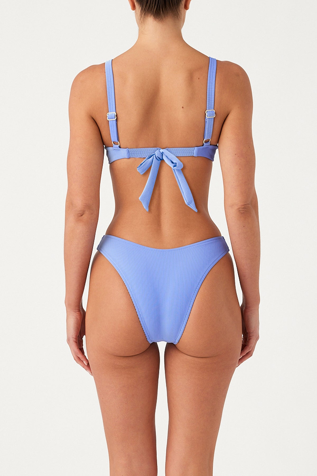 Signature Stripe Adjustable Bra Cup - Sky