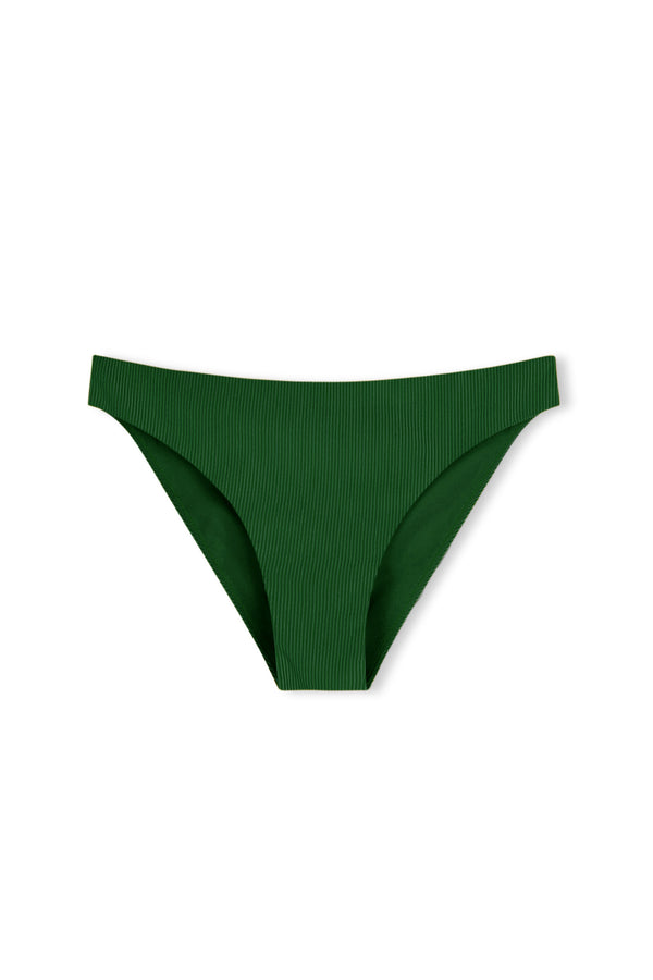 Signature Stripe Classic Brief - Tallow Green