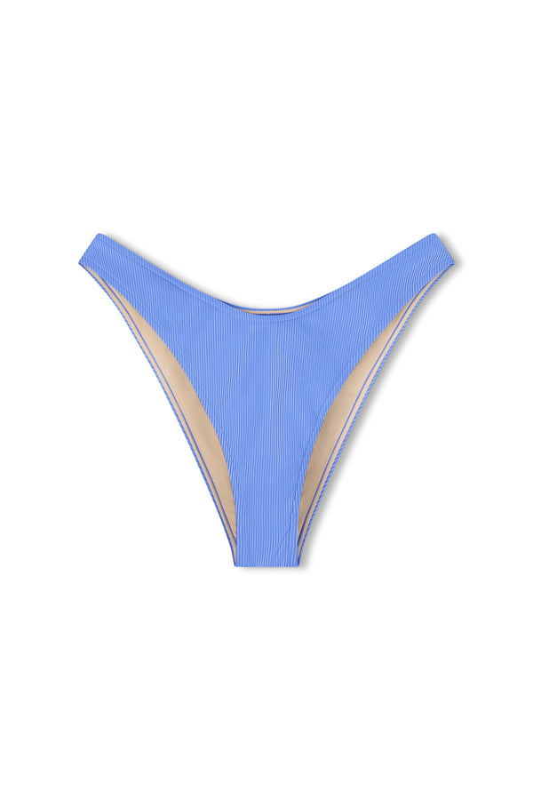 Signature Stripe Curve Brief - Dolphin Blue