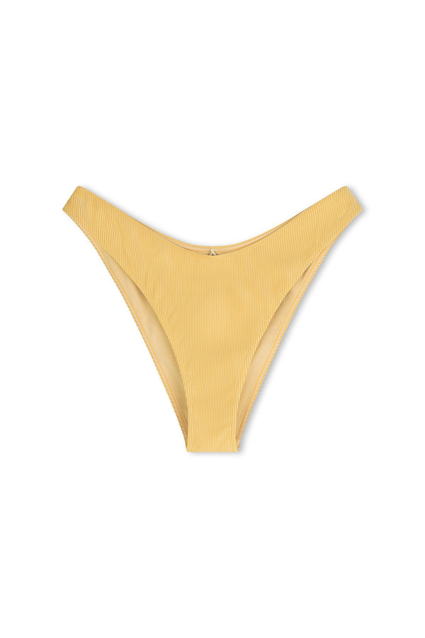 Signature Stripe Curve Brief - Marigold