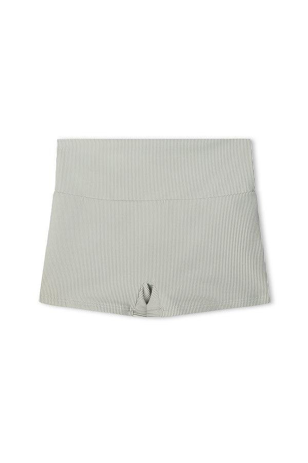 Signature Stripe Boy Short - Coconut